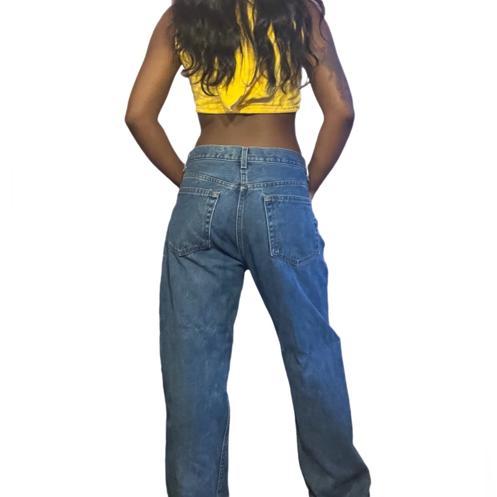 Low rise jeans denim